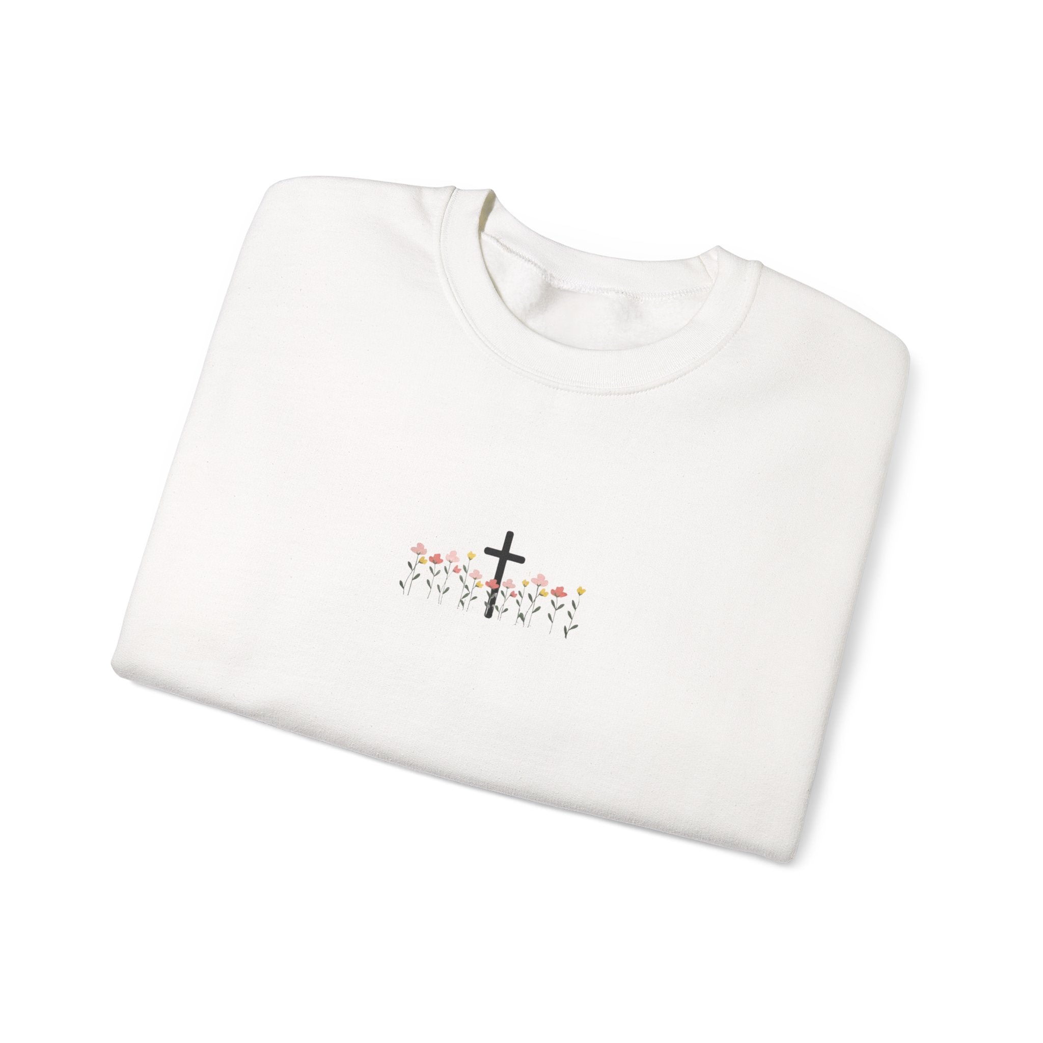 Jeremiah 29:11 Floral Cross Crewneck