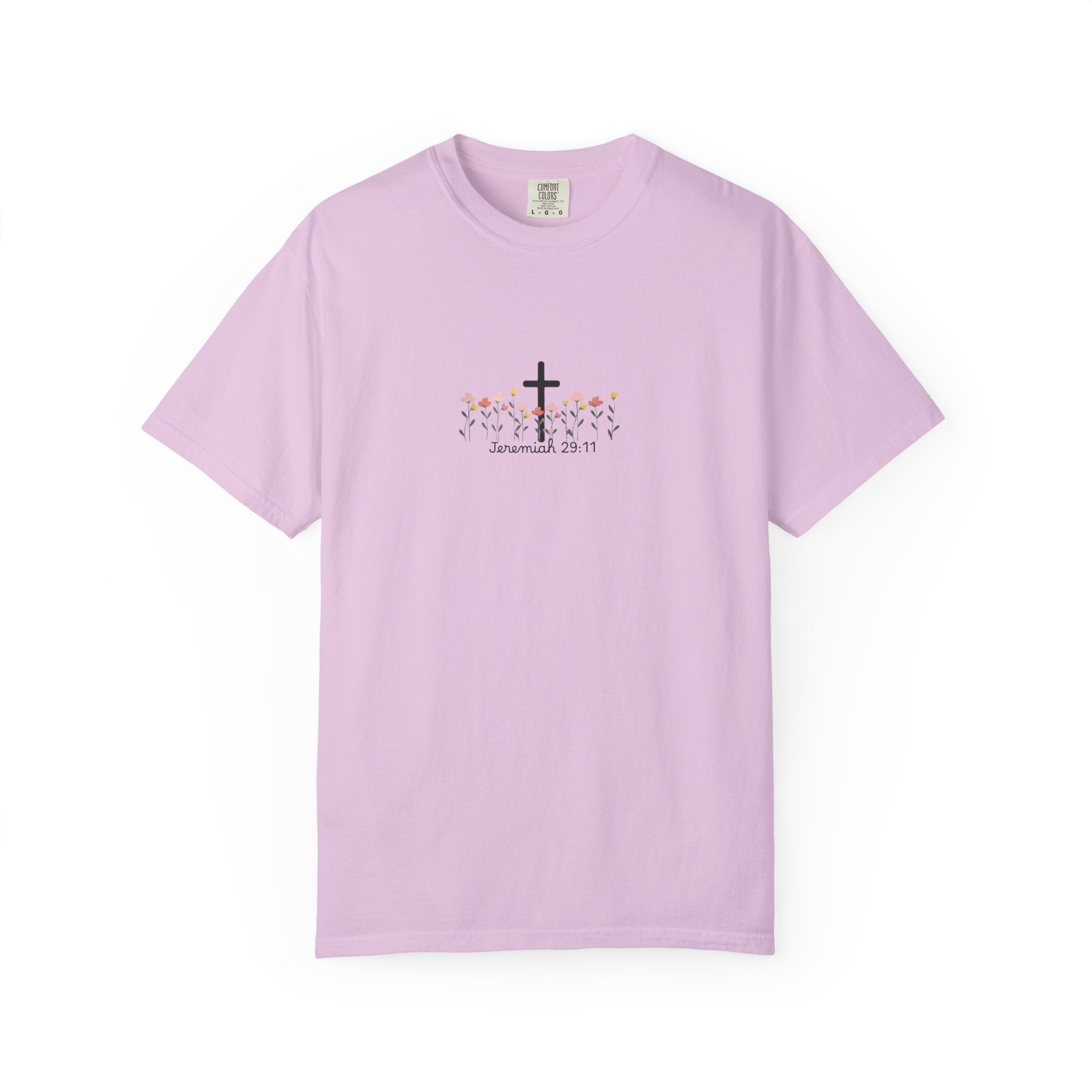 Jeremiah 29:11 Cross Floral T-Shirt