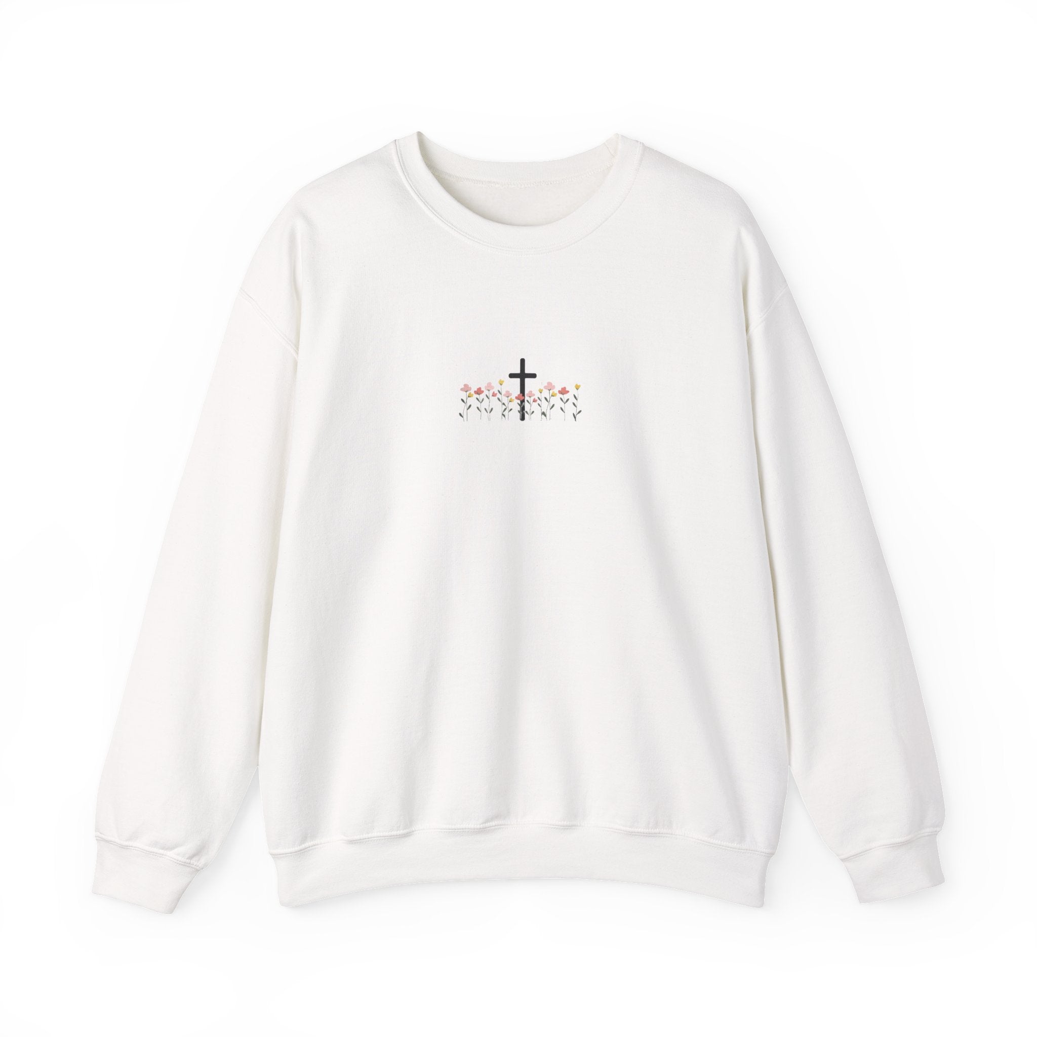 Jeremiah 29:11 Floral Cross Crewneck