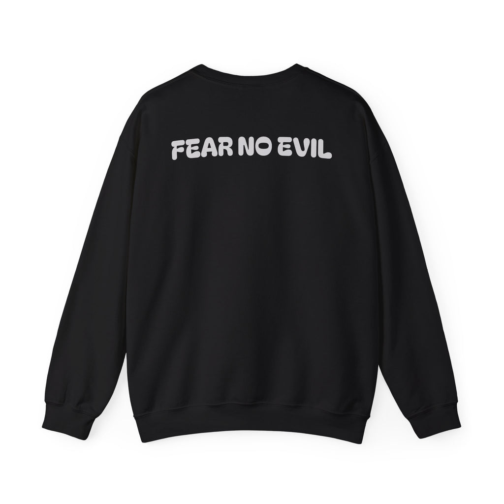 Psalms 23:4 "Fear No Evil" Christian Crewneck