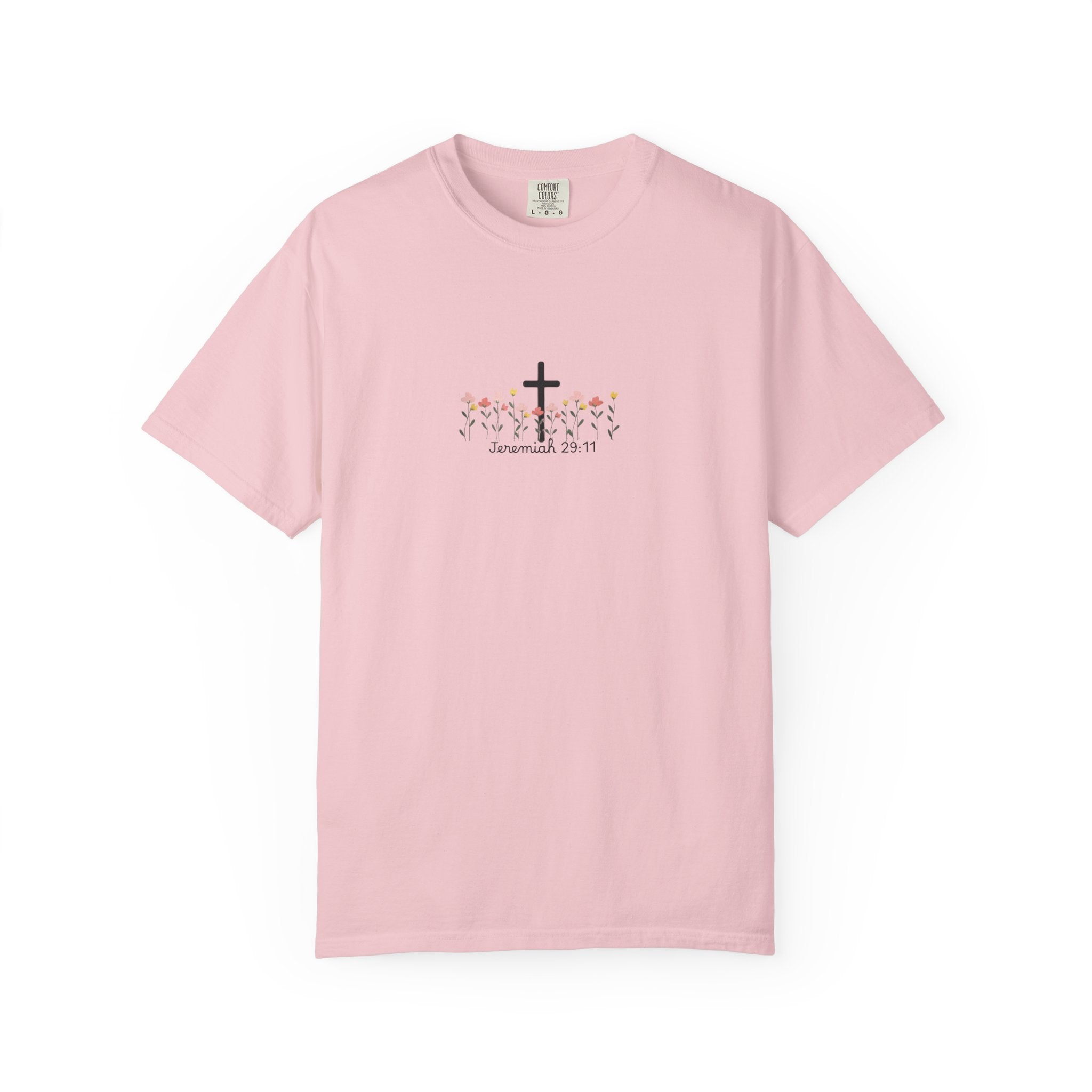 Jeremiah 29:11 Cross Floral T-Shirt