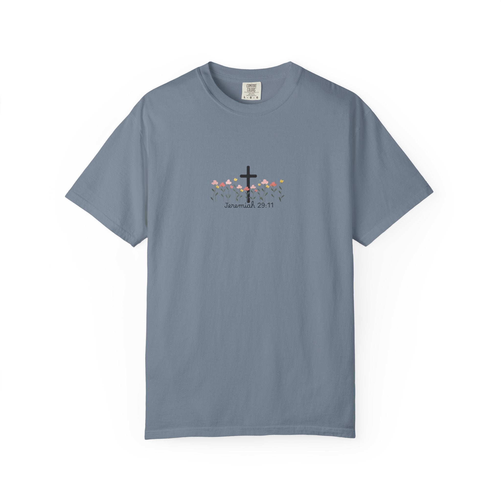 Jeremiah 29:11 Cross Floral T-Shirt