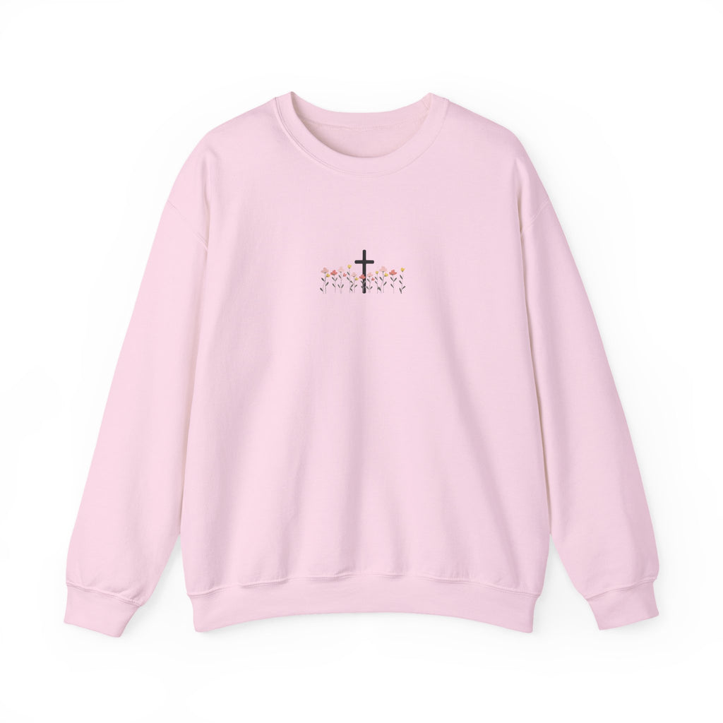 Jeremiah 29:11 Floral Cross Crewneck